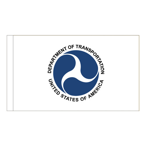 U.S. Department of Transportation Flag with pole sleeve