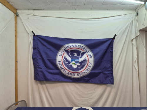 U.S. Department of Homeland Security Flag with pole sleeve