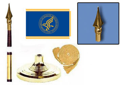 U.S. Department of Health and Human Services Fringed Lobby Set