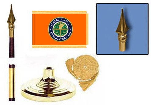 Federal Aviation Administration Fringed Lobby Set 