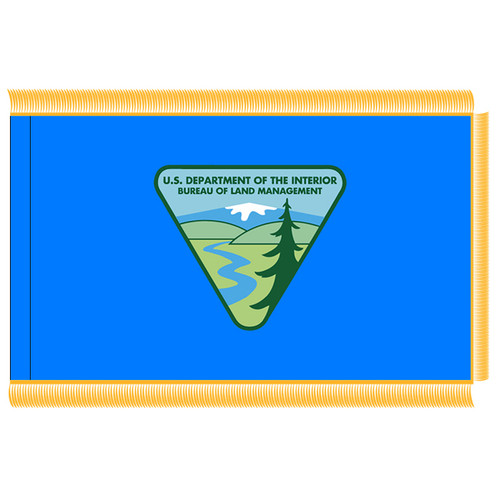 Bureau of Land Management Fringed Flag