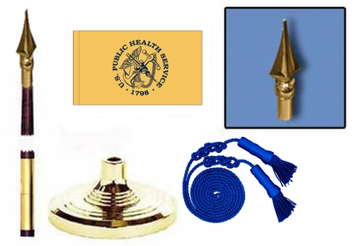 U.S. Public Health Service Lobby Set with blue tassel