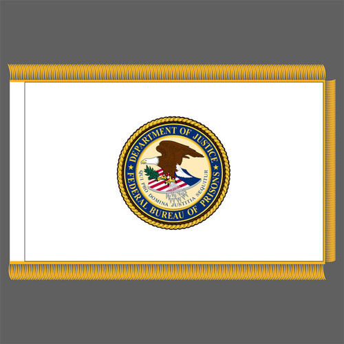 Federal Bureau of Prisons Fringed Flag