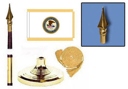 Federal Bureau of Prisons Fringed Lobby Set