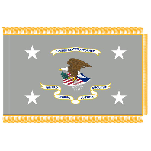 United States Attorney Fringed Flag