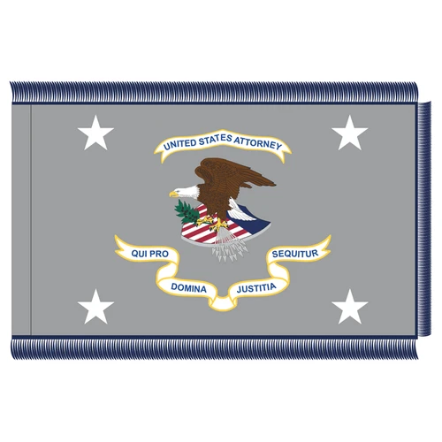 United States Attorney Fringed Flag