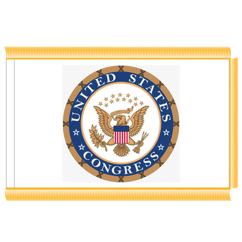United States Congress Fringed Flag