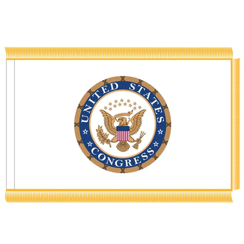 United States Congress Fringed Flag
