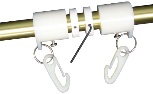 Neverfurl Complete Kits White (Pack of 2) 3/4 Inch Diameter