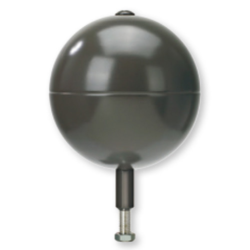 Bronze Ball Ornament Tapped 1/2 Inch