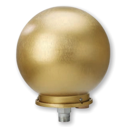 Internal Halyard 12 Inch Ball / Truck Assembly - Cable