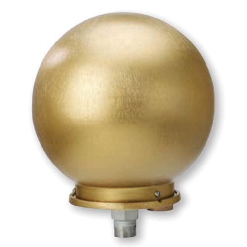 Internal Halyard 8 Inch Ball / Truck Assembly - Rope