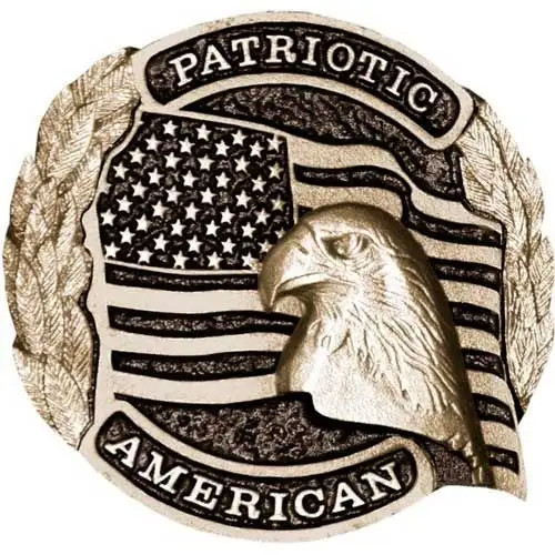 Patriotic American Honor Grave Markers