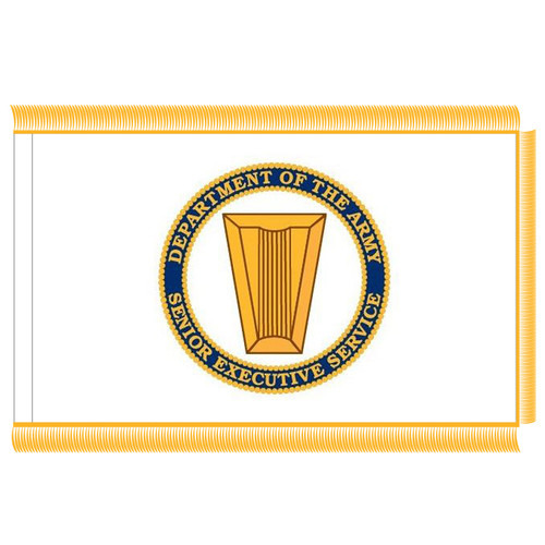 US Army Senior Executive Service Fringed Flag