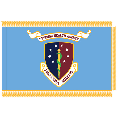 U.S. Defense Health Agency Fringed Flag