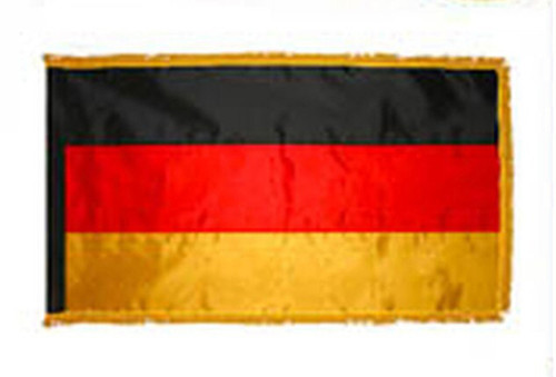 Germany Fringed Lobby Flag