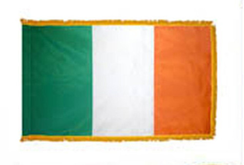 Ireland Fringed Lobby Flag