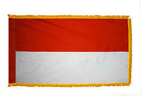 Monaco Fringed Lobby Flag