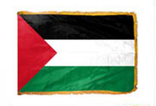 Palestine Fringed Lobby Flag