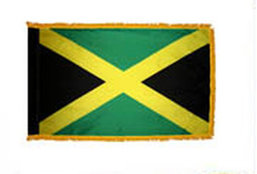 Jamaica Fringed Lobby Flag