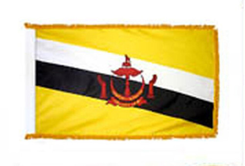 Brunei Fringed Lobby Flag