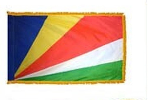 Seychelles Fringed Lobby Flag