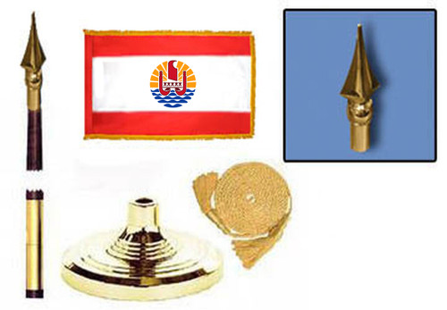 French Polynesia Fringed Lobby Set