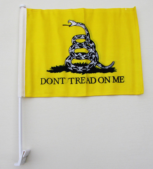 Don't Tread on Me Car Flag