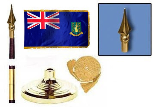 British Virgin Islands Fringed Lobby Set