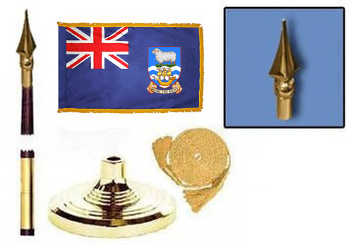 Falkland Islands Fringed Lobby Set