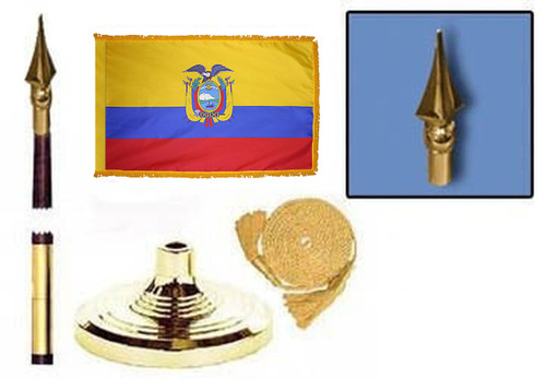 Ecuador w/seal Fringed Lobby Set