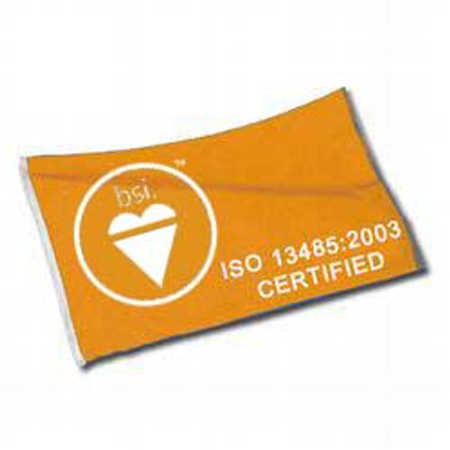 BSI ISO 13485:2003 Certified Flag
