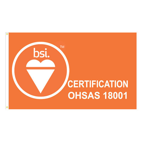 French BSI OHSAS 18001 Flag