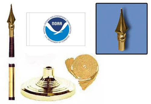 National Oceanic and Atmospheric Administration (marketing logo) Lobby Set
