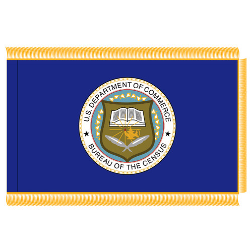 U.S. Census Bureau Fringed Flag