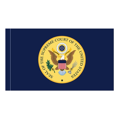 United States Supreme Court Flag with pole sleeve