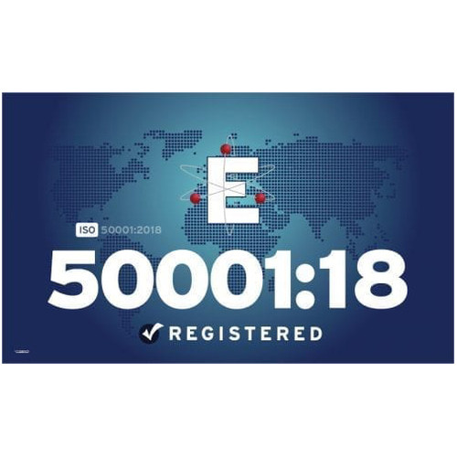 ISO E 50001/18 Custom Flag