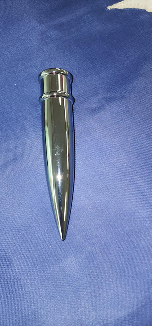 Silver Metal Pointed Bottom Ferrules- normally for Guidon Poles