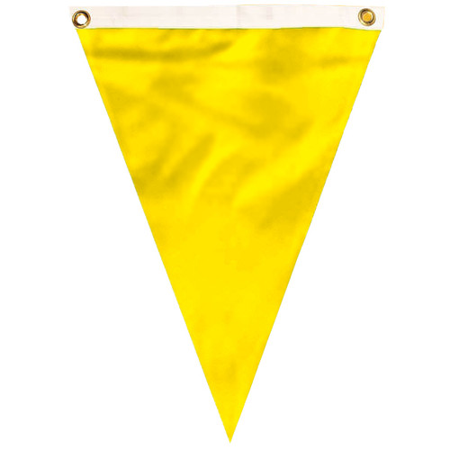 Air Quality Flag Pennant - Yellow