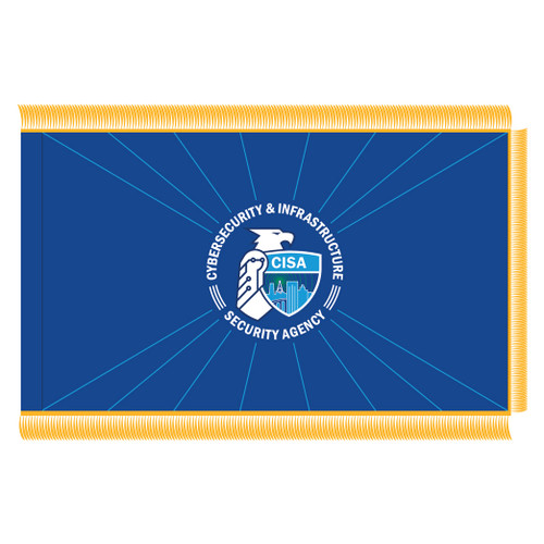 Cybersecurity and Infrastructure Security Agency (CISA) Fringed Flag
