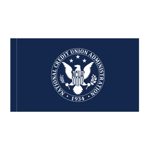 National Credit Union Administration Flag with pole sleeve