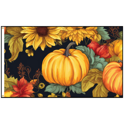 Fall Harvest 3x5 Nylon Flag