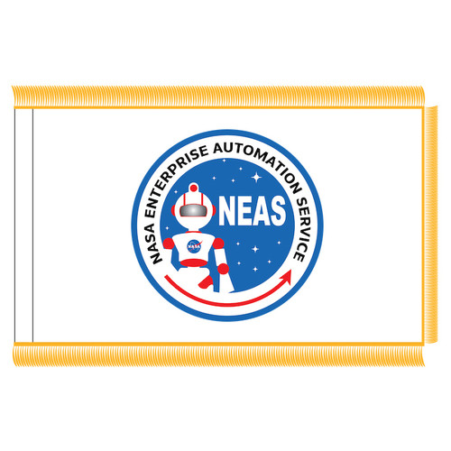 NASA NEAS Fringed Flag