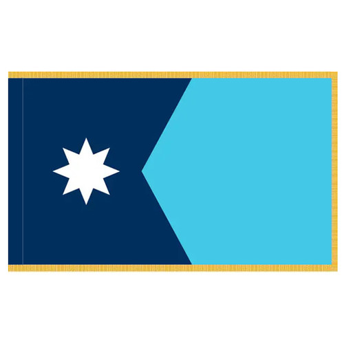Minnesota Fringed Flag (2023 design)