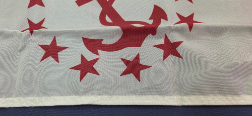 Rear Commodore Yacht Club Flag Fully Dyed