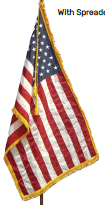 Modify order 26397 to upgrade USA flag with Fringe