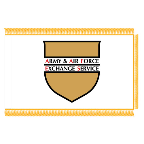 Army & Air Force Exchange Service fringed flag
