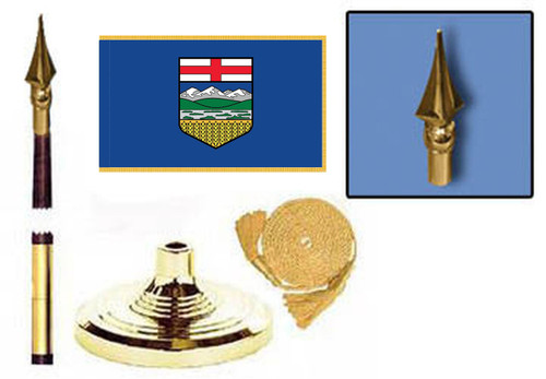 Alberta Canada Fringed Lobby Set