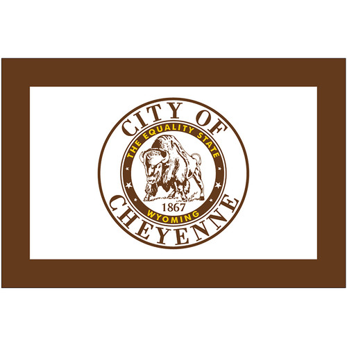 City of Cheyenne, Wyoming Flag