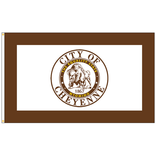 City of Cheyenne, Wyoming Flag